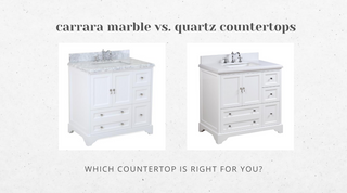Carrara Marble vs. Quartz - Which Countertop is Right for You?