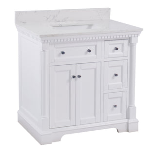 Sydney 36-inch Vanity with Engineered Marble Top