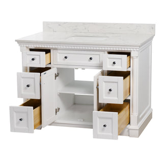 Sydney 48-inch Vanity with Engineered Marble Top