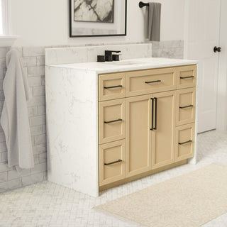 Palisade 48-inch Bathroom Vanity with Engineered Marble Top