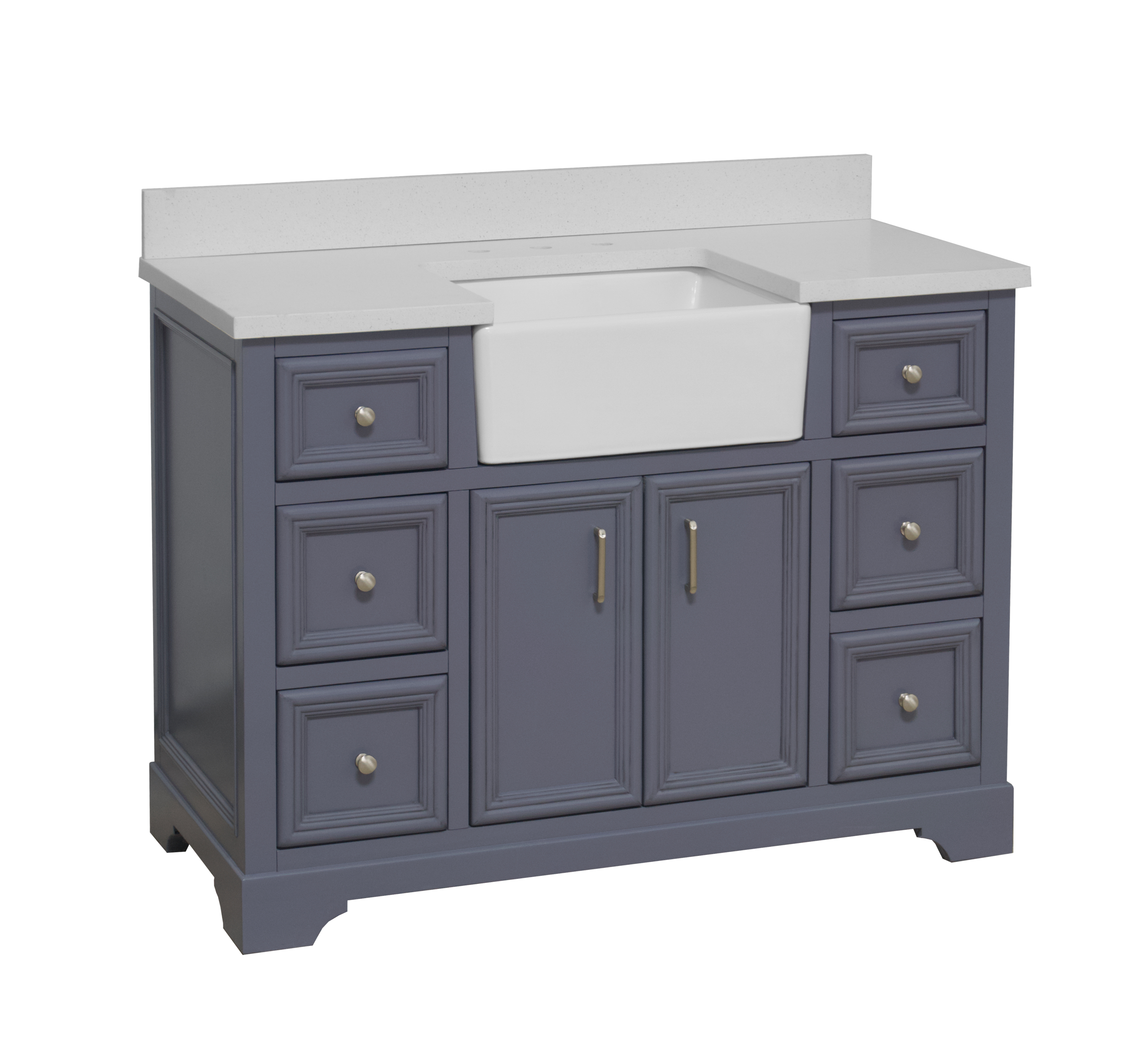 48-inch Bathroom Vanities | Solid Wood Construction – KitchenBathCollection