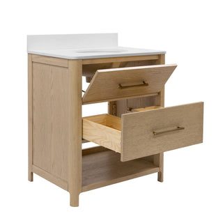 Astoria 30-inch Vanity with Engineered White Top
