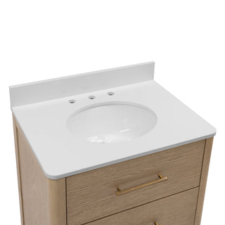 Astoria 30-inch Vanity with Engineered White Top
