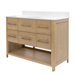 Astoria 48-inch Vanity with Engineered White Top