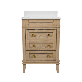 Eleanor 24-inch Vanity with Engineered White Top