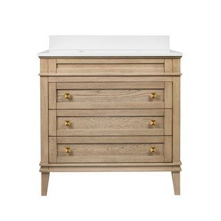 Eleanor 36-inch Vanity with Engineered White Top