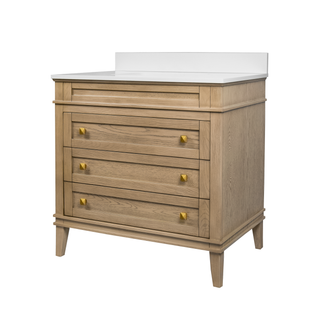 Eleanor 36-inch Vanity with Engineered White Top