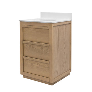 Giselle 24-inch Vanity with Engineered White Top