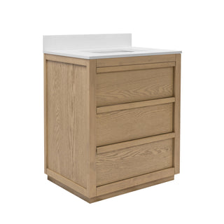 Giselle 30-inch Vanity with Engineered White Top