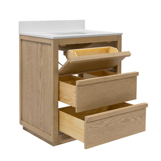 Giselle 30-inch Vanity with Engineered White Top