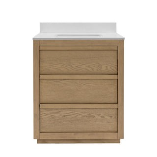Giselle 30-inch Vanity with Engineered White Top