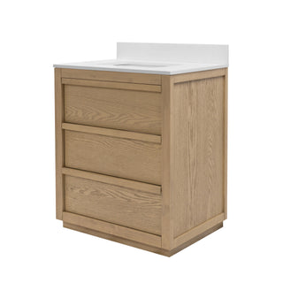 Giselle 30-inch Vanity with Engineered White Top