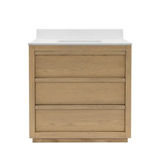 Giselle 36-inch Vanity with Engineered White Top