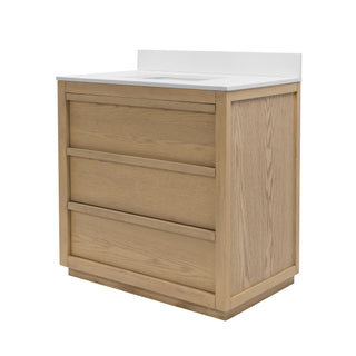 Giselle 36-inch Vanity with Engineered White Top