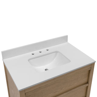 Giselle 36-inch Vanity with Engineered White Top