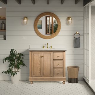 Bella 36-inch Vanity with Engineered White Top