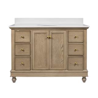 Bella 48-inch Vanity with Engineered White Top