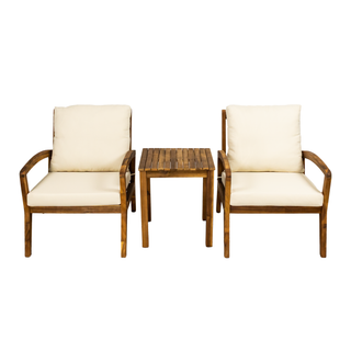 Somerset 3-Piece Outdoor Patio Lounge Chair Set