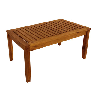 Sunnyside 4-Piece Outdoor Patio Furniture Set in Solid Acacia Wood