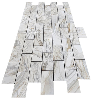 Calacatta Gold 12x24” Marble Tile (Honed) - $24.95/sq ft