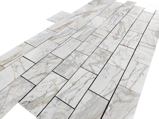 Calacatta Gold 12x24” Marble Tile (Honed) - $24.95/sq ft