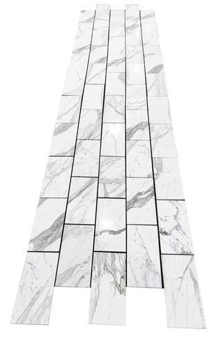 Calacatta Statuario 12x24” Marble Tile (Honed) - $24.95/sq ft