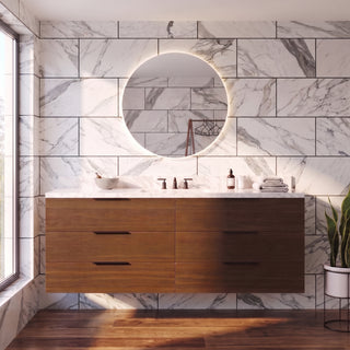 Calacatta Statuario 12x24” Marble Tile (Honed) - $24.95/sq ft