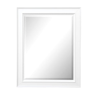 Napa 28-inch Wall Mirror (White)