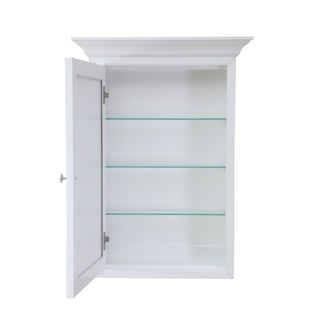 Newport Wall-Mounted Medicine Cabinet (White)