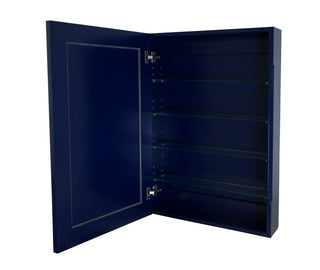 Napa Wall-Mounted Medicine Cabinet (Royal Blue)