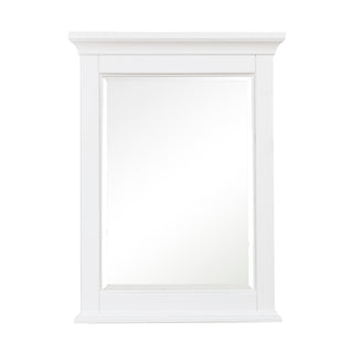 Newport 24-inch Wall Mirror (White)