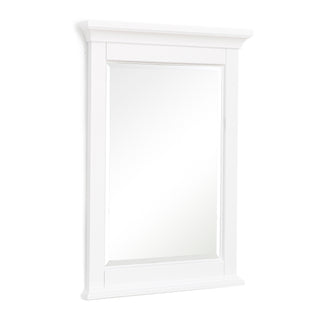Newport 24-inch Wall Mirror (White)