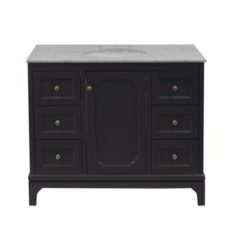 Starboard 42-inch Vanity with Carrara Marble Top