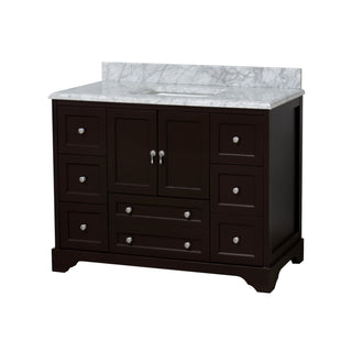 Madison 48-inch Vanity with Carrara Marble Top