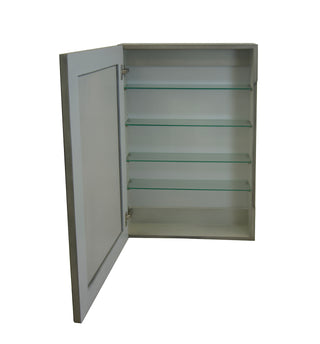 Napa Wall-Mounted Medicine Cabinet (Weathered Gray)